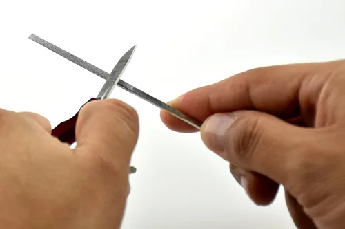 Vista 5 de SE Juego de limas de agujas de diamante de 10 piezas con grano 150 - 744DF-R