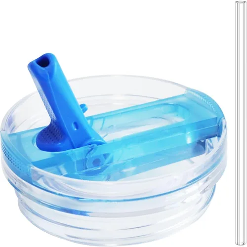 Vista 9 de Dreamfocus Tapa de Pajita Abatible a Prueba de Fugas de 14 oz Repuesto para Vaso Stanley de 14 oz Quencher H2.0 y ProTour Azur