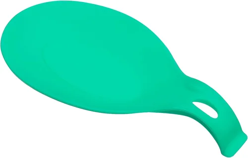 Vista 14 de uxcell Soporte de cuchara de silicona, 9.25 x 4.72 pulgadas, resistente al calor, soporte para utensilios de cocina, espátula, soporte para cucharón