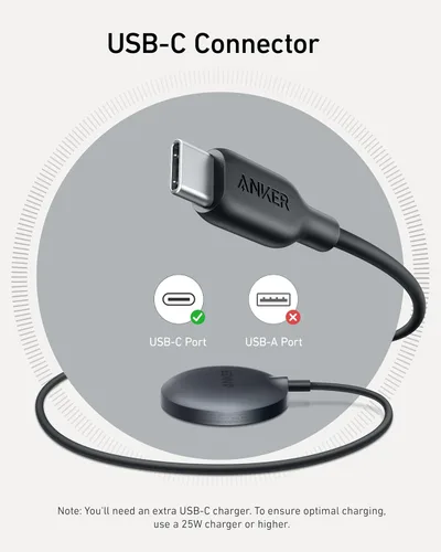 Vista 6 de Anker MagGo - Almohadilla de carga inalámbrica MagGo para iPhone 16, certificado Qi2, cargador inalámbrico de 15 W para iPhone 16/16 Plus/16 Pro/16