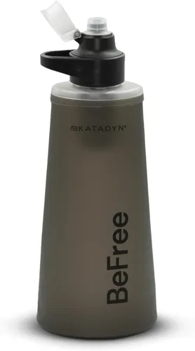 Vista 8 de Katadyn BeFree - Botella de filtro de agua plegable ultraligera de 1.0L para senderismo, camping, mochilero