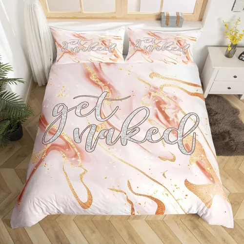 Vista 26 de Feelyou Leopard Print Lips Duvet Cover Twin Size Cheetah Print Bedding Set for Boys Girls Kissing Lips Comforter Cover Bedroom Decor 2Pcs