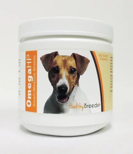 Vista 55 de Healthy Breeds Siberian Husky Omega HP - Masticables suaves para piel y pelaje, 90