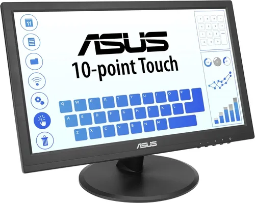 Vista 11 de ASUS Monitor táctil 1080P de 15.6 pulgadas (VT169HE) - Full HD, pantalla táctil de 10 puntos, IPS, amplio ángulo de visión, sin marco, cuidado
