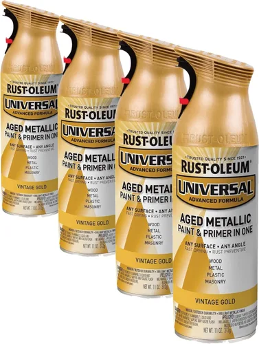 Vista 33 de Rust-Oleum 267298-6PK Pintura en aerosol martillada universal para todas las superficies, 12 onzas, blanco, paquete de 6