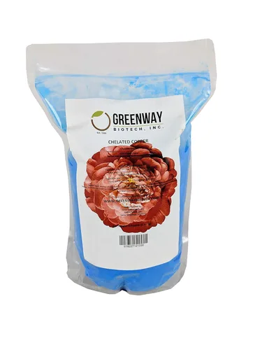Vista 5 de chelated Cobre EDTA "Greenway Biotech marca 1 libra Hidroponico Cobre Fertilizantes 100% de agua soluble