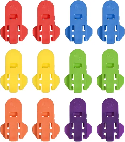 Vista 7 de uxcell Abrelatas manual fácil, paquete de 6 protectores de aluminio para latas de bebidas, abrelatas de latas de plástico para bebidas gaseosas