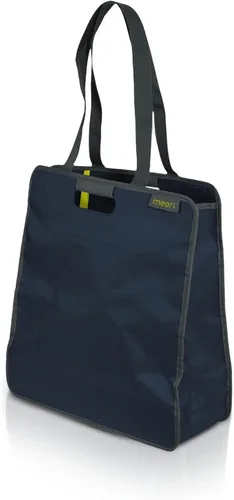 meori Bolsa grande para mujeres u hombres, extra grande con bolsillo con cremallera, parte inferior dura, correas de hombro y asas de agarre