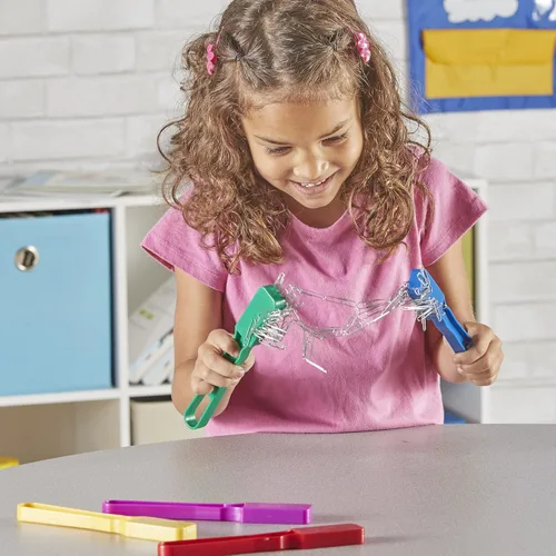 Vista 6 de Learning Resources Varitas magnéticas - 6 piezas, a partir de 3 años, kits educativos, herramientas de experimentos científicos, juguetes