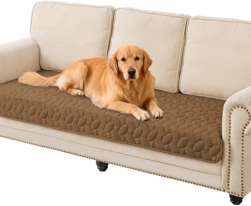 Vista 74 de Ameritex Funda impermeable para cama de mascotas, manta antideslizante para cama de perro, para sofá y muebles, impermeable, nuevo diseño
