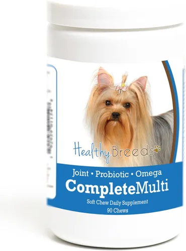 Vista 233 de Healthy Breeds Cavalier King Charles Spaniel - Multivitamínico todo en uno, completo con probióticos, glucosamina, condroitina y omegas, 60