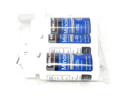 Vista 5 de 3 Meses Kirkland Solución Tópica de Minoxidil Fuerza Extra USP 5% para el Crecimiento del Cabello