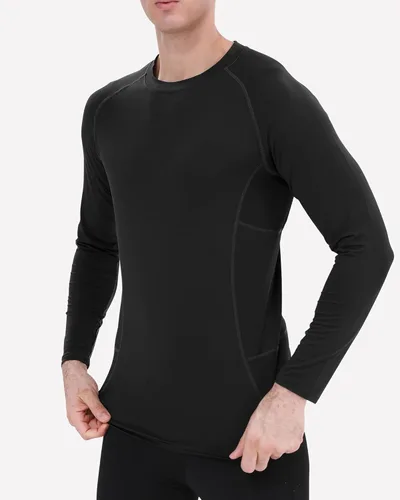 Vista 2 de BOOMCOOL 13 Pack Long Sleeve Compression Shirts for Men Workout Clothes Gym T Shirt for Rash Guard Sports Undershirt