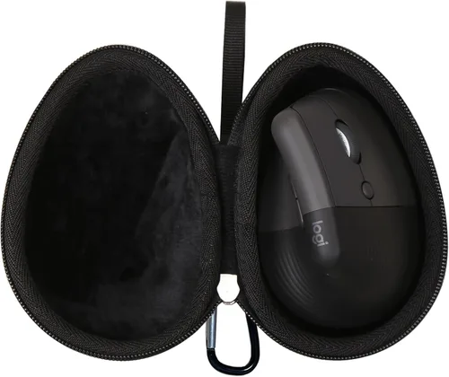 Funda para mouse Logitech Lift Vertical Ergonómico, Caja de transporte de viaje para Logi Wireless Bluetooth Inalámbrico Ratón vertical inalámbrico,