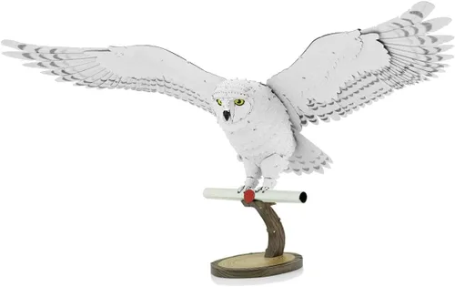 Vista 2 de Metal Earth Serie Premium Harry Potter Hedwig 3D Kit de modelo de metal Fascinaciones