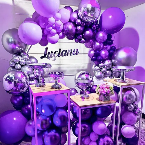Vista 296 de PartyWoo 50 globos de látex color piel albaricoque, globos de helio boho de Albaricoque-f05