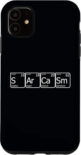 Vista 6 de iPhone 12 mini SArCaSm tabla periódica elementos periódicamente sarcástico Meme caso