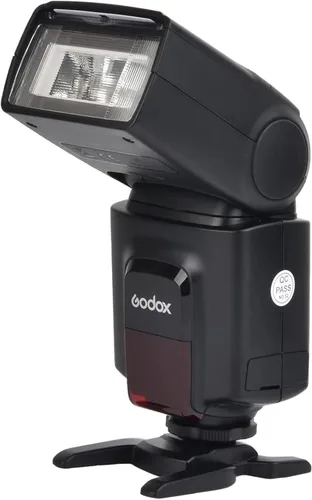 Vista 4 de Godox TT520II Flash de transmisión inalámbrica Speedlite - Receptor incorporado y transmisor RT compatible con Canon Nikon Panasonic Olympus Pentax
