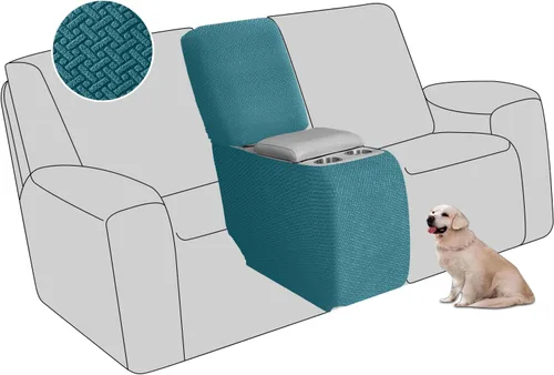 Vista 90 de ALIECOM Fundas 100% impermeables para sofá seccional reclinable, forma de L, elásticas, para esquina, funda para sofá seccional reclinable, lavable
