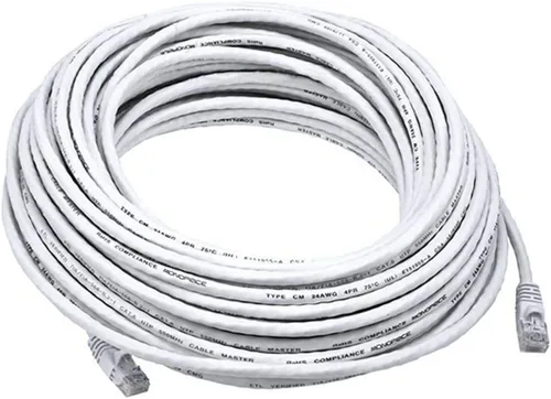 Vista 31 de Monoprice 100FT 24AWG Cat6 550MHz UTP Ethernet Cable de red de cobre desnudo - azul