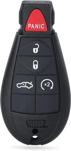 Keymall Control remoto de entrada sin llave para Dodge Dart 2013 2014 2015 2016 433MHz ID46 chip (FCC ID:M3N32297100 P/N: 56046773) 4+1 botones