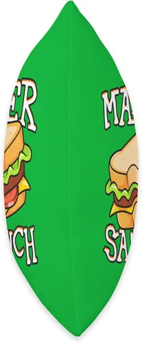 Vista 2 de SAMMICH KING SANDWICH GIFTS Expert Sandwich Maker-Pimento - Almohada de queso a la parrilla, 18 x 18 pulgadas, multicolor