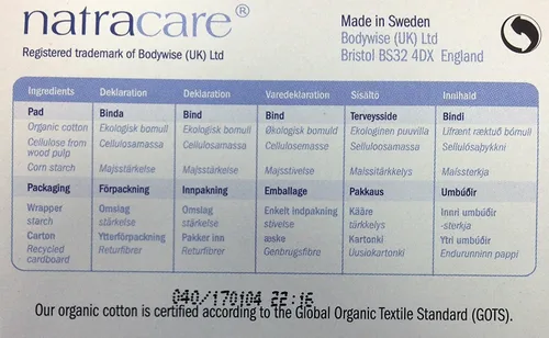 Vista 3 de Cool Comfort Pads and Shields Ultra Extra Pads Normal con alas, 12 unidades por Natracare (paquete de 3)