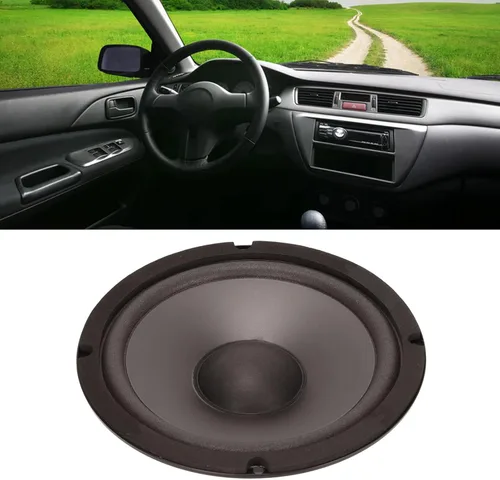 Vista 5 de ASHATA Subwoofer para automóvil de 600 vatios, altavoces de coche de 6 pulgadas, altavoz de subwoofer para automóvil de 4 ohmios, altavoces