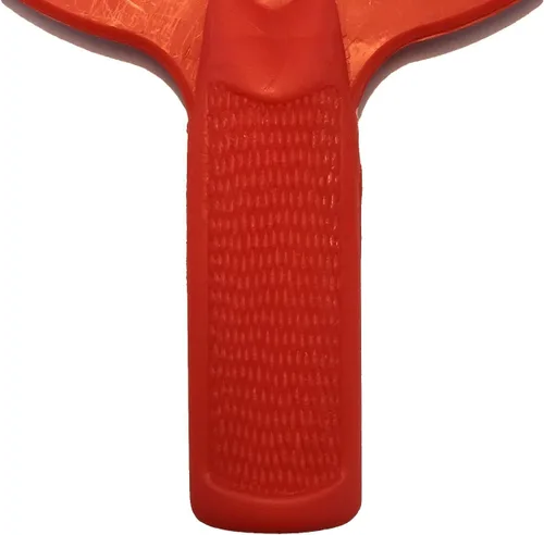 Vista 3 de Palas de ping pong de plástico – Juego completo de 4 paletas duraderas multicolor, azul, rojo, verde, amarillo para niños o mesas al aire libre