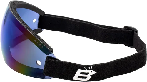 Vista 6 de 2 pares de gafas Birdz para parasailing con una pieza ReflecTech rojo espejo y lente de espejo azul