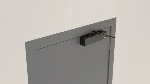 Vista 8 de Cierrapuertas comercial de alta resistencia grado 1 – DRIWON DN-8220, cierre automático hidráulico automático para alto tráfico, ajustable de 1 a 6