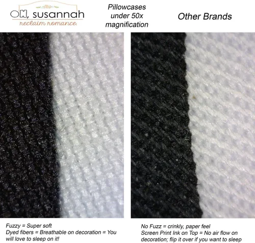 Vista 6 de Oh, Susannah Dream Kids - Funda de almohada para niños, color azul, amarillo y rosa, divertida funda de almohada juvenil