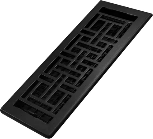 Vista 61 de Decor Grates Registro de suelo oriental AJH212-RB, 2 x 12 pulgadas, acabado de bronce frotado