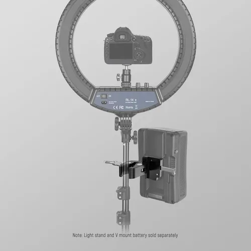Vista 7 de NEEWER Abrazadera de batería V-Lock con abrazadera de trípode, soporte de cardán y varilla de 0.591 in, compatible con baterías FXLION Sony, Neewer