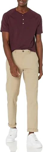 Vista 6 de Tienda Essentials - Pantalón chino elástico casual para hombre
