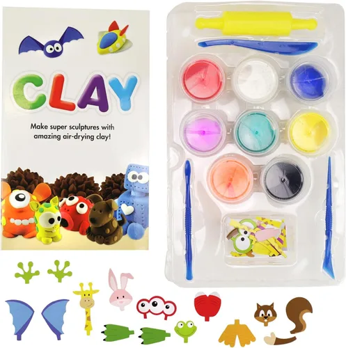 Vista 5 de SpiceBox Kits de actividades para niños, caja de juego, arcilla, rango de edad 8+