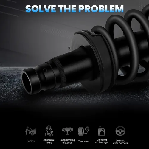 Vista 7 de ECCPP Amortiguador completo de montaje de puntal para Buick Rainer, para Chevrolet Trailblazer, para GMC Envoy, para Isuzu Ascender, para Oldsmobile