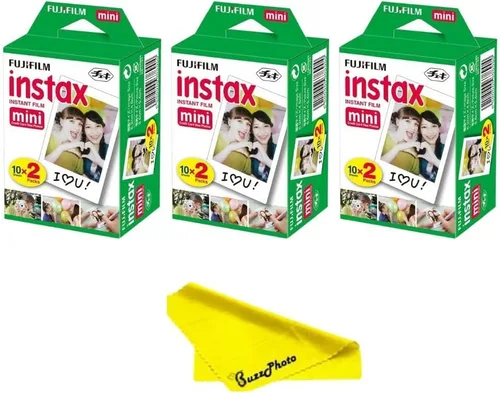 Vista 2 de Fujifilm Instax Mini película instantánea (20 hojas)