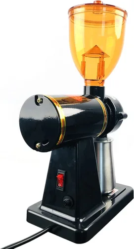 Vista 7 de Molinillo de café eléctrico de 180 W, molinillo de café expreso automático, molinillo de café automático, molinillo de café ajustable de 8