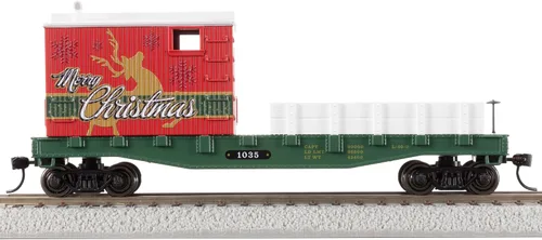 Vista 14 de Lionel The Comet Christmas Freight - Juego de tren eléctrico con control remoto