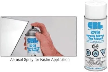 Vista 4 de C.R. Laurence S209 CRL - Sellador de bordes de espejo en aerosol