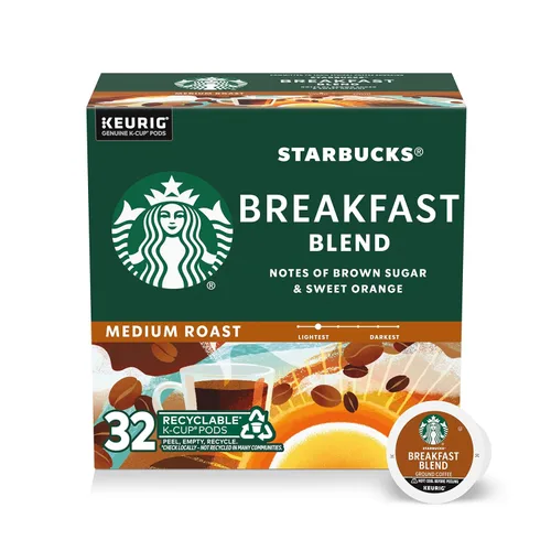 Vista 24 de Starbucks Cápsulas de café K-Cup, café tostado medio Starbucks, Pike Place Roast, 100% arábica, 6 cajas (60 cápsulas en total)