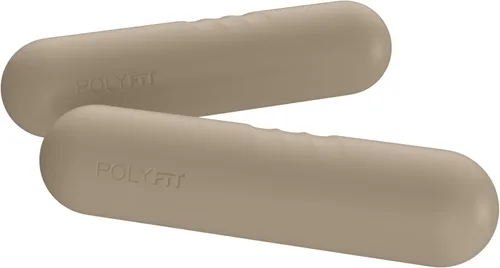 Vista 7 de Polyfit Barras de Peso con Mancuernas para Mujeres - Juego de 2 (3.3 LB 6.5 LB por par) - Juego de mancuernas para caminar, yoga, danza, barras