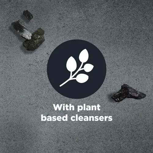 Vista 7 de DOVE MEN + CARE Champú de carbón + arcilla, 3 unidades para un cabello de aspecto saludable, limpiadores a base de plantas de origen natural, 25.4