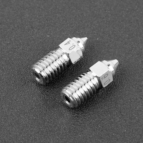 Vista 8 de Creality Ender-3 V3 SE Boquillas de 0.016 in + boquillas de alta velocidad de 0.024 in para Spider Hotend, accesorios de impresora 3D, boquilla