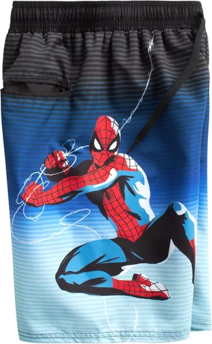 Vista 6 de Marvel Boys Rash Guard Set - 2 Piece Spiderman Spidey & His Amazing Friends UPF50+ Swim Shirt & Swim Trunks for Boys (2T-12)