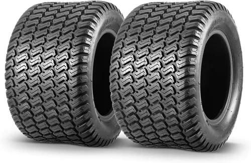 Vista 7 de MaxAuto 16x7.50-8 16x7.5x8 Neumático para cortacésped Turf Saver 4 capas, juego de 2