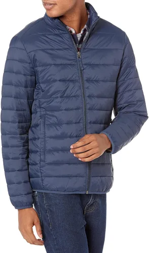 Vista 18 de Amazon Essentials Chaqueta acolchada ligera y resistente al agua para hombre (disponible en tallas grandes y altas)