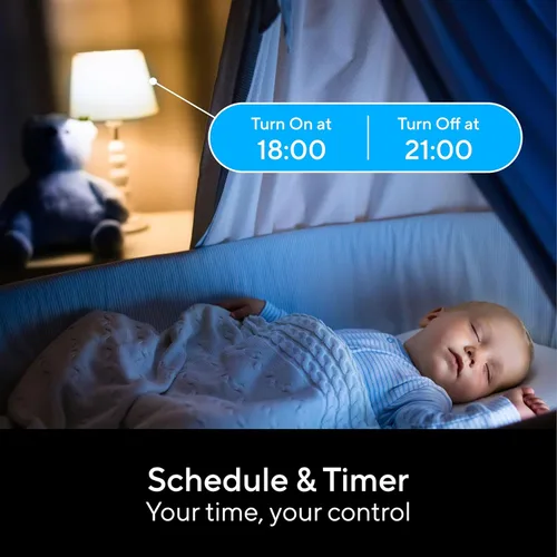 Vista 7 de Enchufe inteligente UTEC, salida de malla Wi-Fi, enchufe inteligente ultra eficiente de 15 A compatible con Alexa, Google Home e IFTTT, no requiere