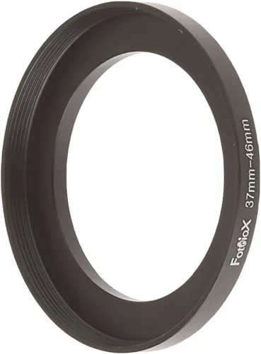 Vista 2 de Fotodiox arandela adaptadora de metal anodizado, negro (para filtros más grandes)